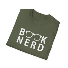 Load image into Gallery viewer, Book Nerd Unisex Softstyle T-Shirt