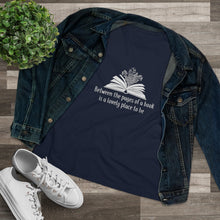 Load image into Gallery viewer, Between the Pages of a Book Women's Premium Tee