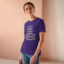 Load image into Gallery viewer, When In Doubt Go To The Library Magical Women's Premium Tee