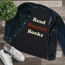 Load image into Gallery viewer, Read Banned Books Women's Premium Tee