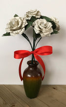 Load image into Gallery viewer, Book Page Paper Rose Bouquet