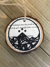 Load image into Gallery viewer, Wood Slice Ornaments: Night Court