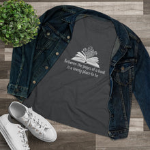 Load image into Gallery viewer, Between the Pages of a Book Women&#39;s Premium Tee
