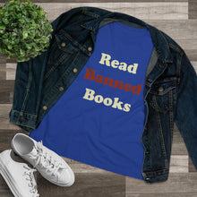 Load image into Gallery viewer, Read Banned Books Women&#39;s Premium Tee
