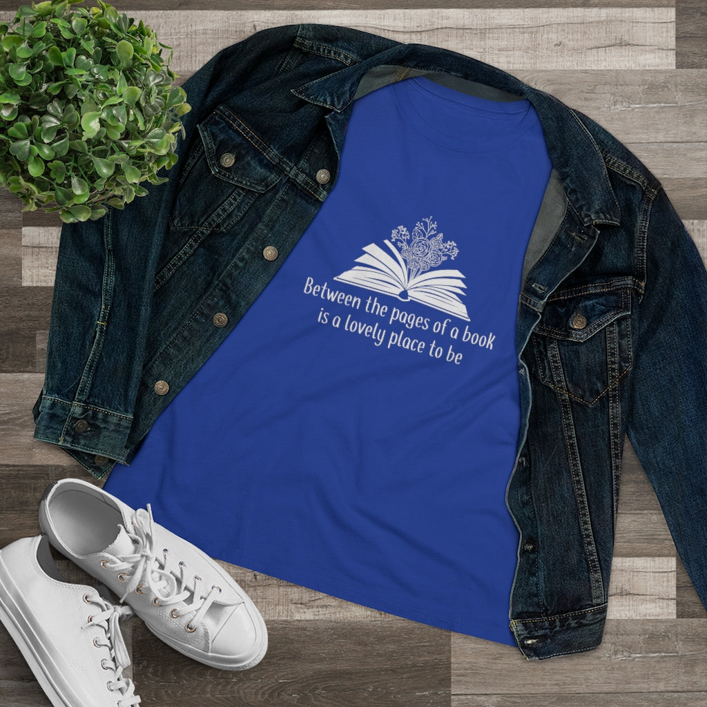 Between the Pages of a Book Women's Premium Tee