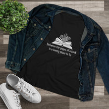 Load image into Gallery viewer, Between the Pages of a Book Women&#39;s Premium Tee
