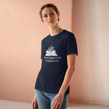 Load image into Gallery viewer, Between the Pages of a Book Women&#39;s Premium Tee
