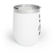 Load image into Gallery viewer, My Wine Club Has A Book Problem Chill Wine Tumbler
