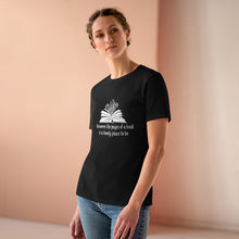 Load image into Gallery viewer, Between the Pages of a Book Women&#39;s Premium Tee
