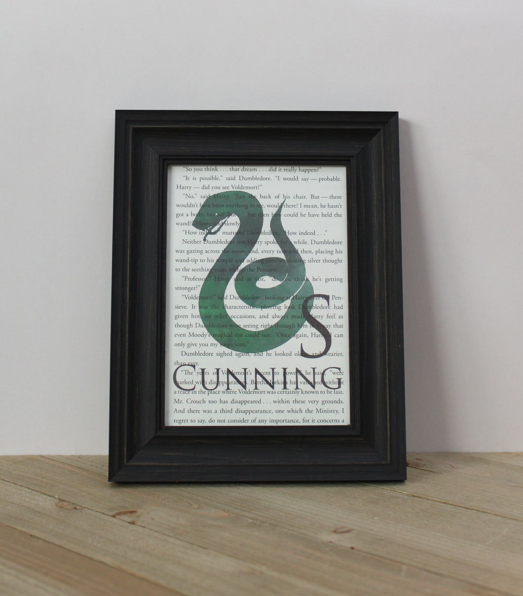 House Pride -Cunning Book Page Art Print