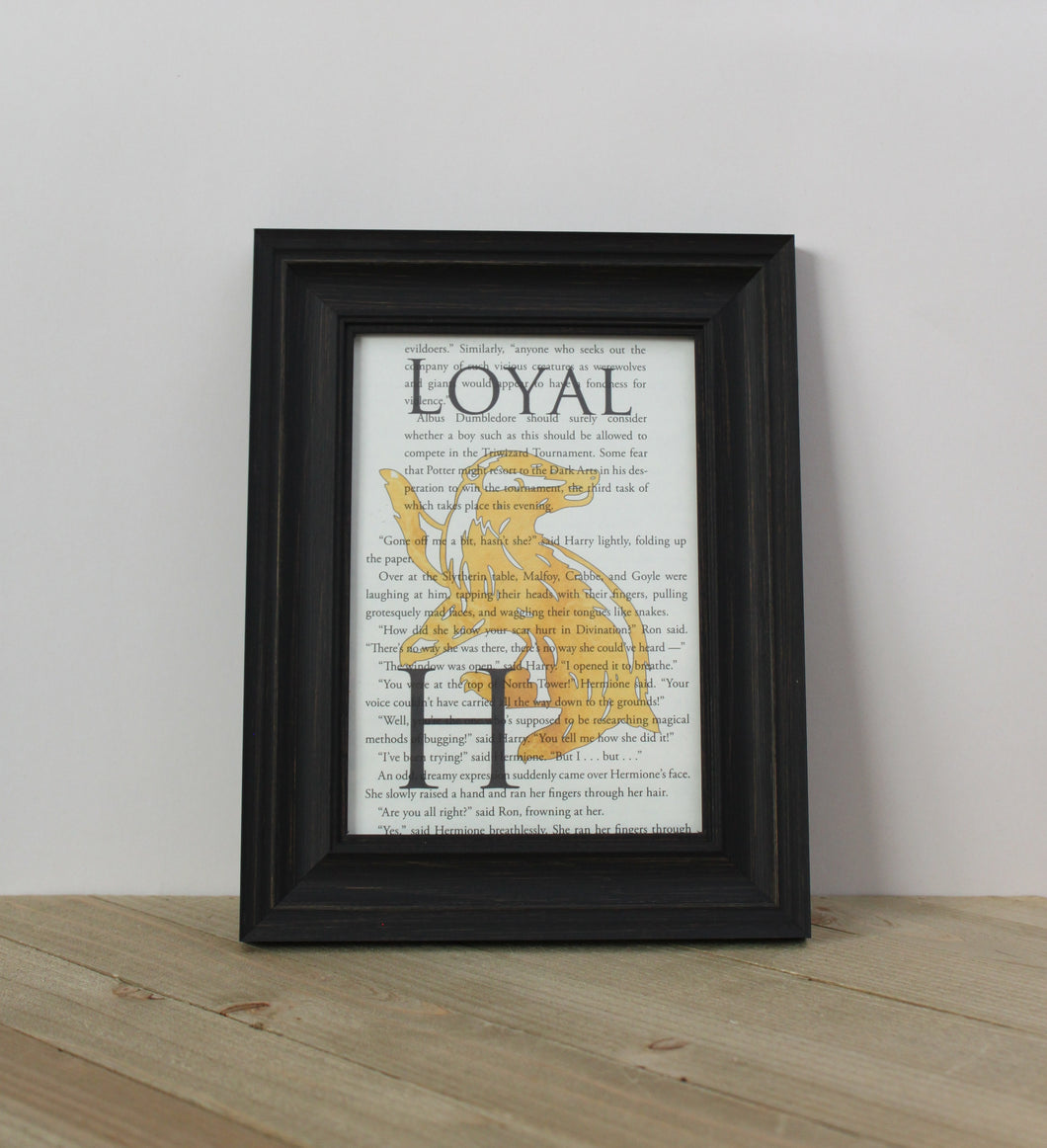 House Pride -Loyal Book Page Art Print