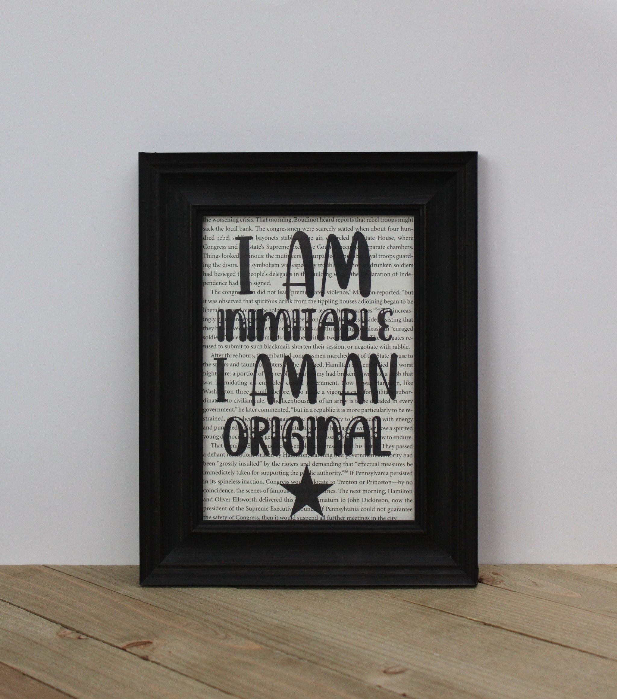 I Am An Original