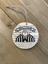 Load image into Gallery viewer, Night Circus Les Cirque Des Reves Wood Slice Ornament
